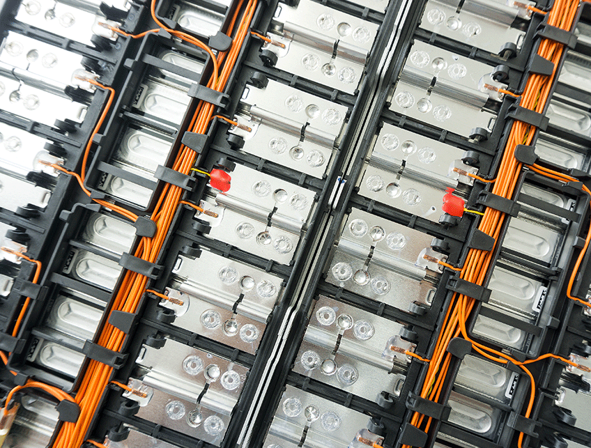 某新能源龙头企业小型锂离子电池外壳点胶缺陷检测